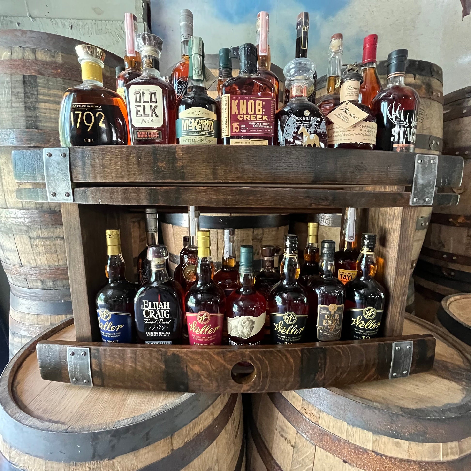 Bourbon Barrel Stave Bar