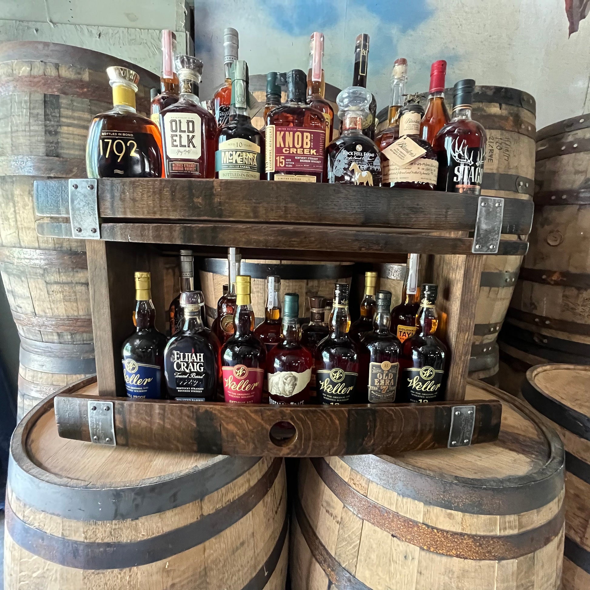 Bourbon Barrel Stave Bar