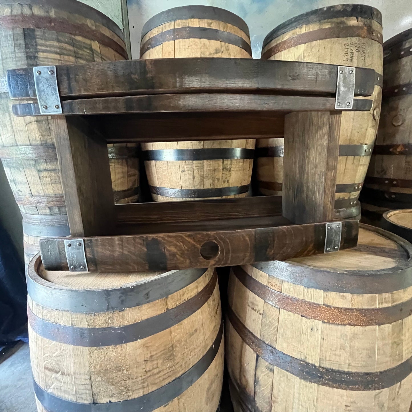 Bourbon Barrel Stave Bar