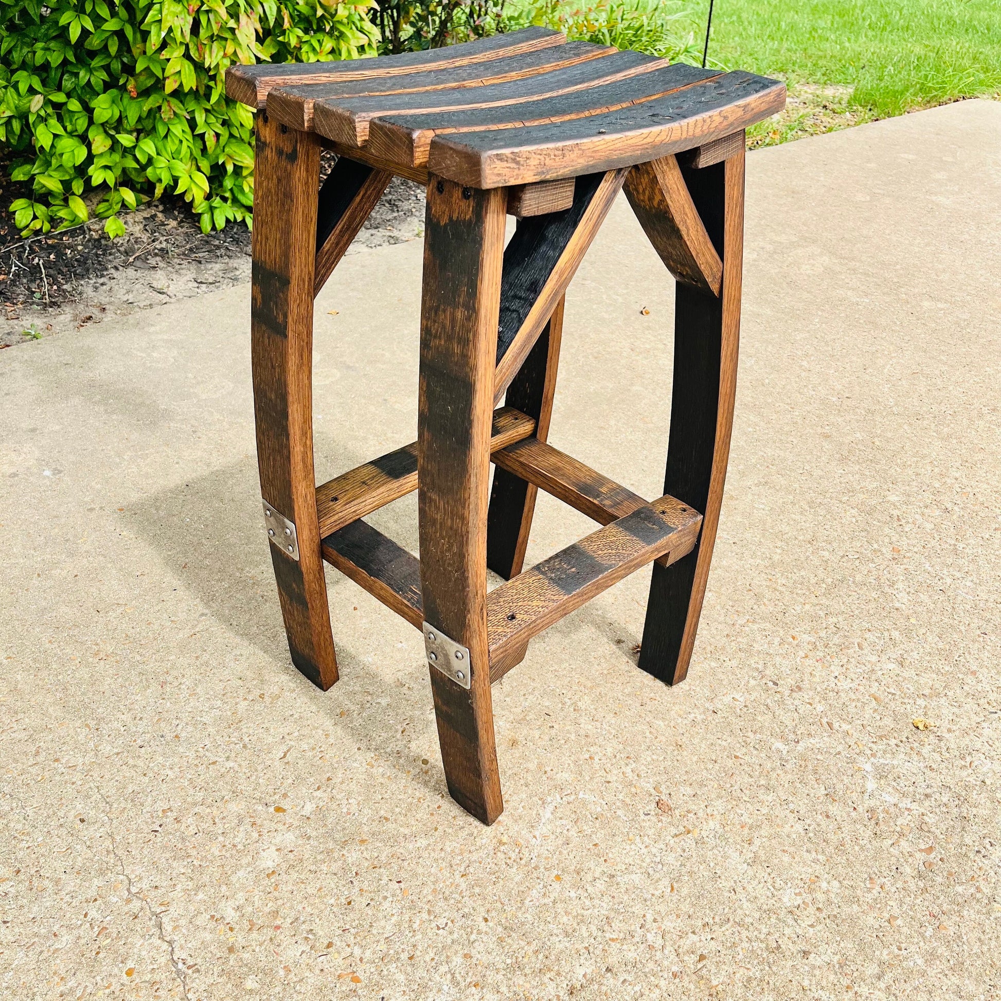 Bourbon Stave Bar/Table Stool