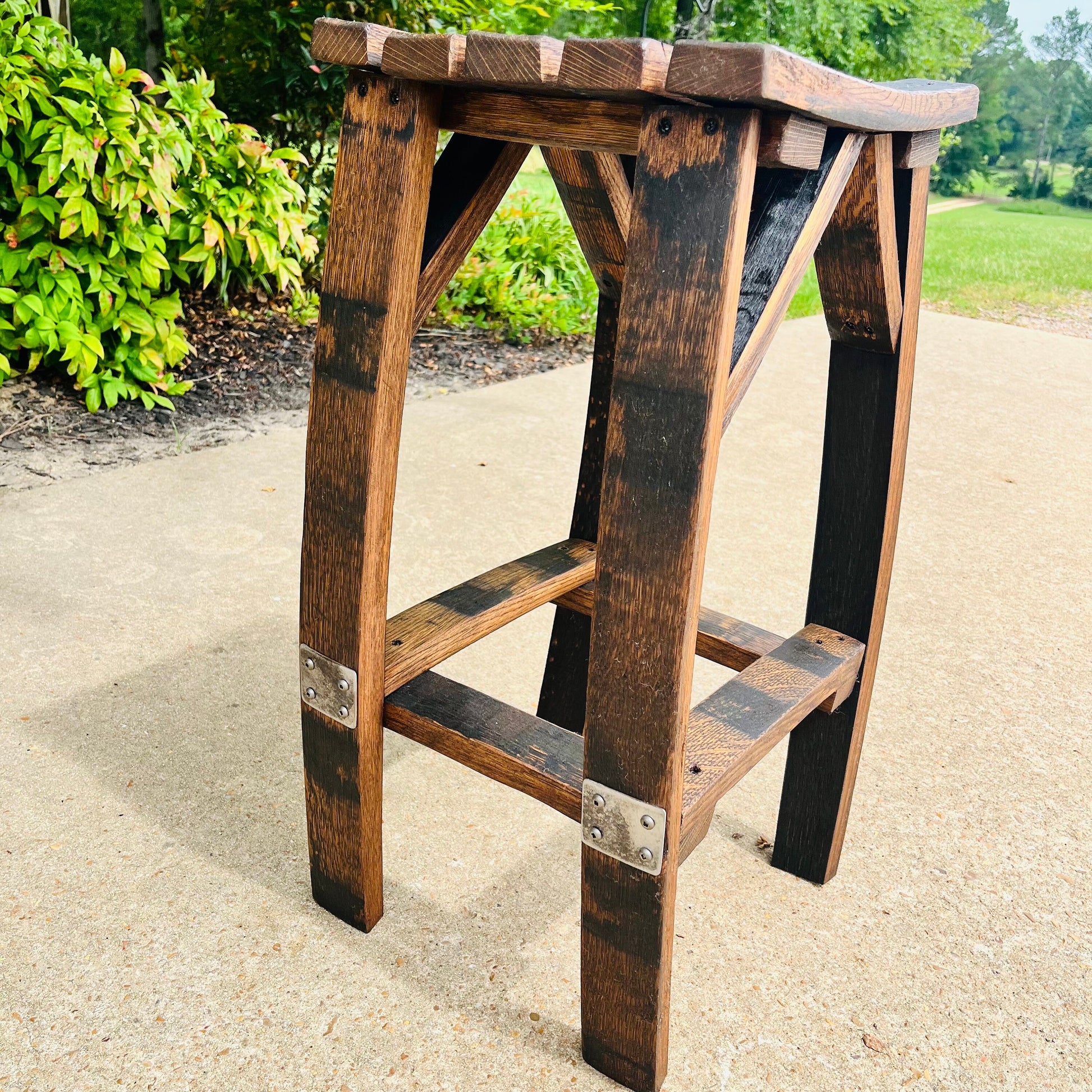 Bourbon Stave Bar/Table Stool