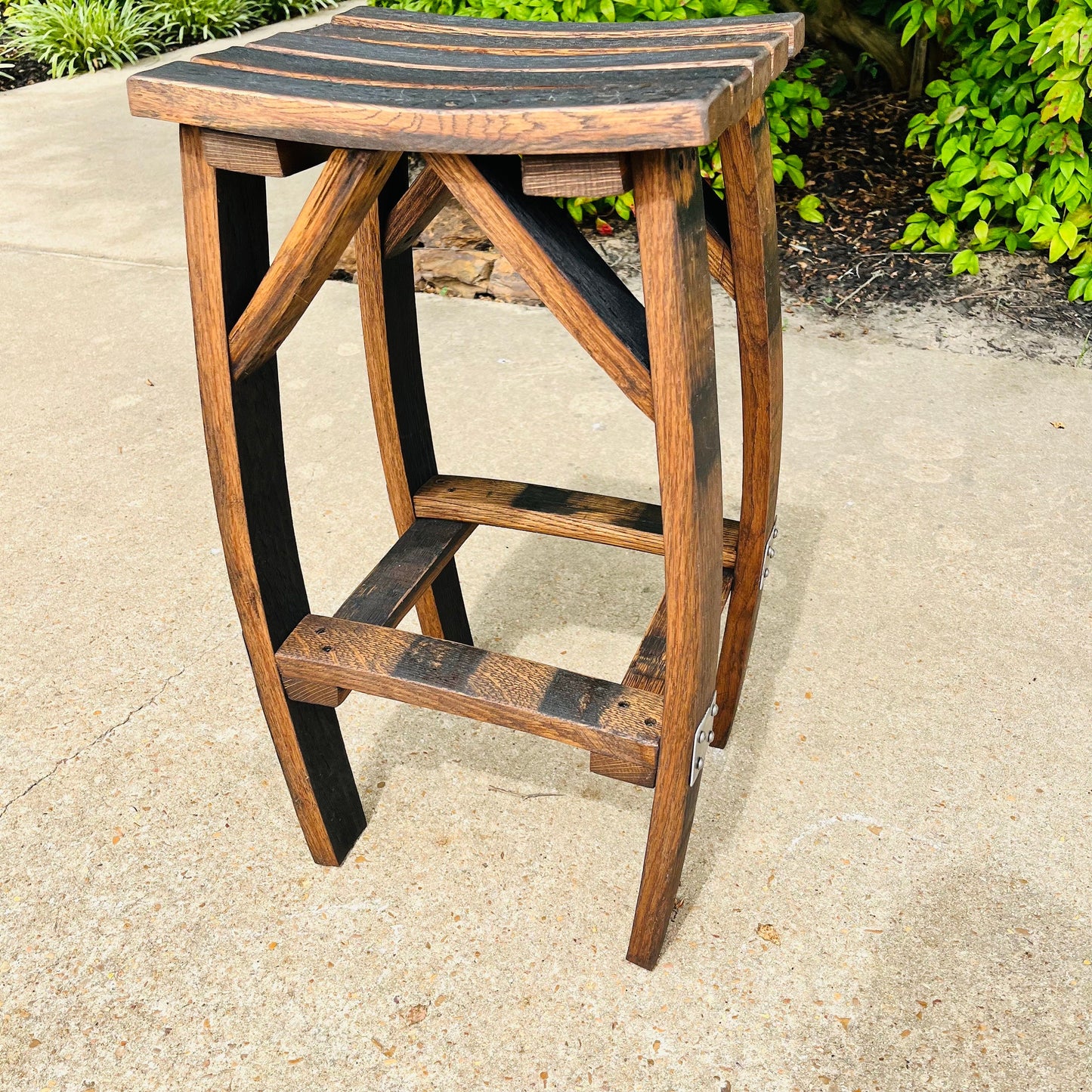 Bourbon Stave Bar/Table Stool