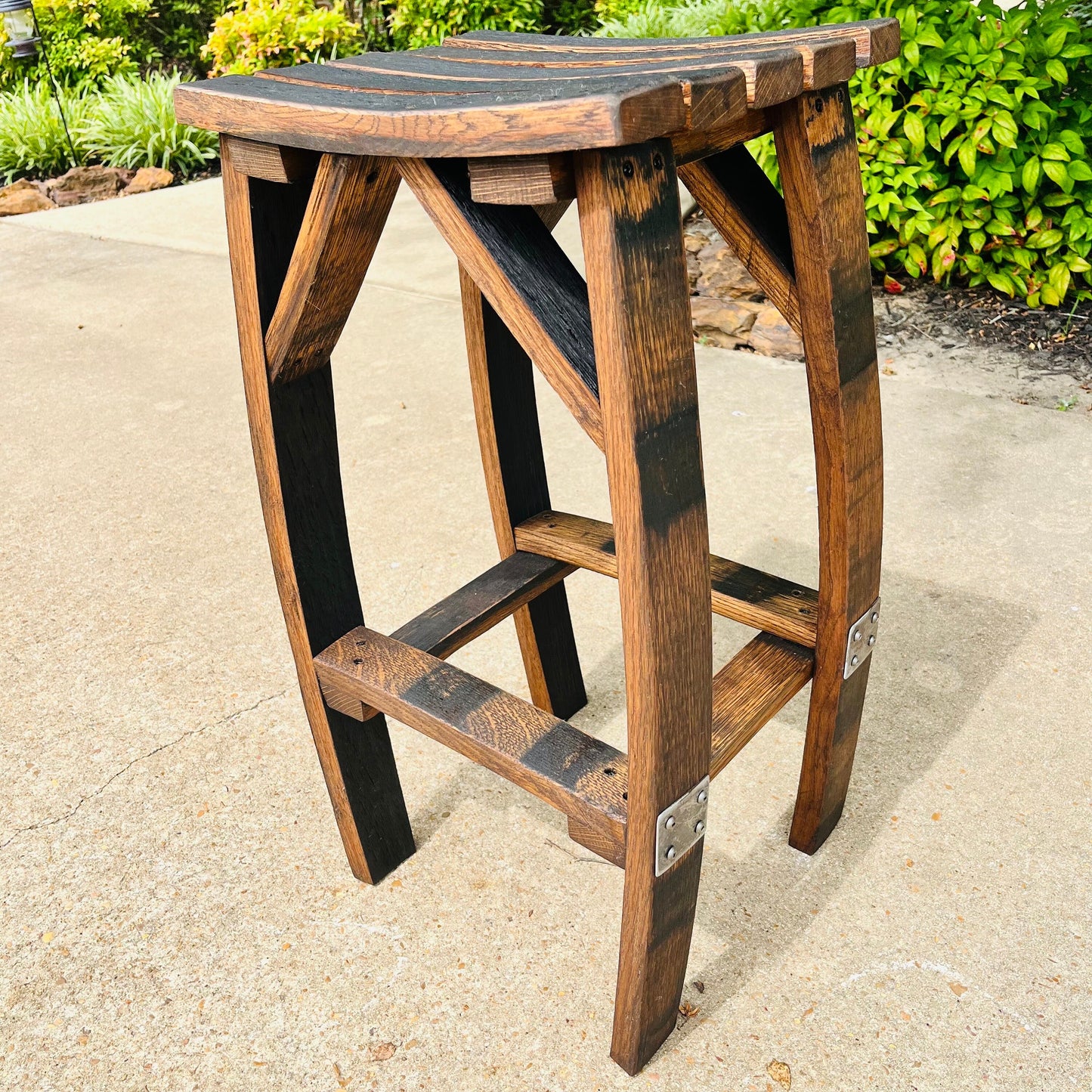 Bourbon Stave Bar/Table Stool