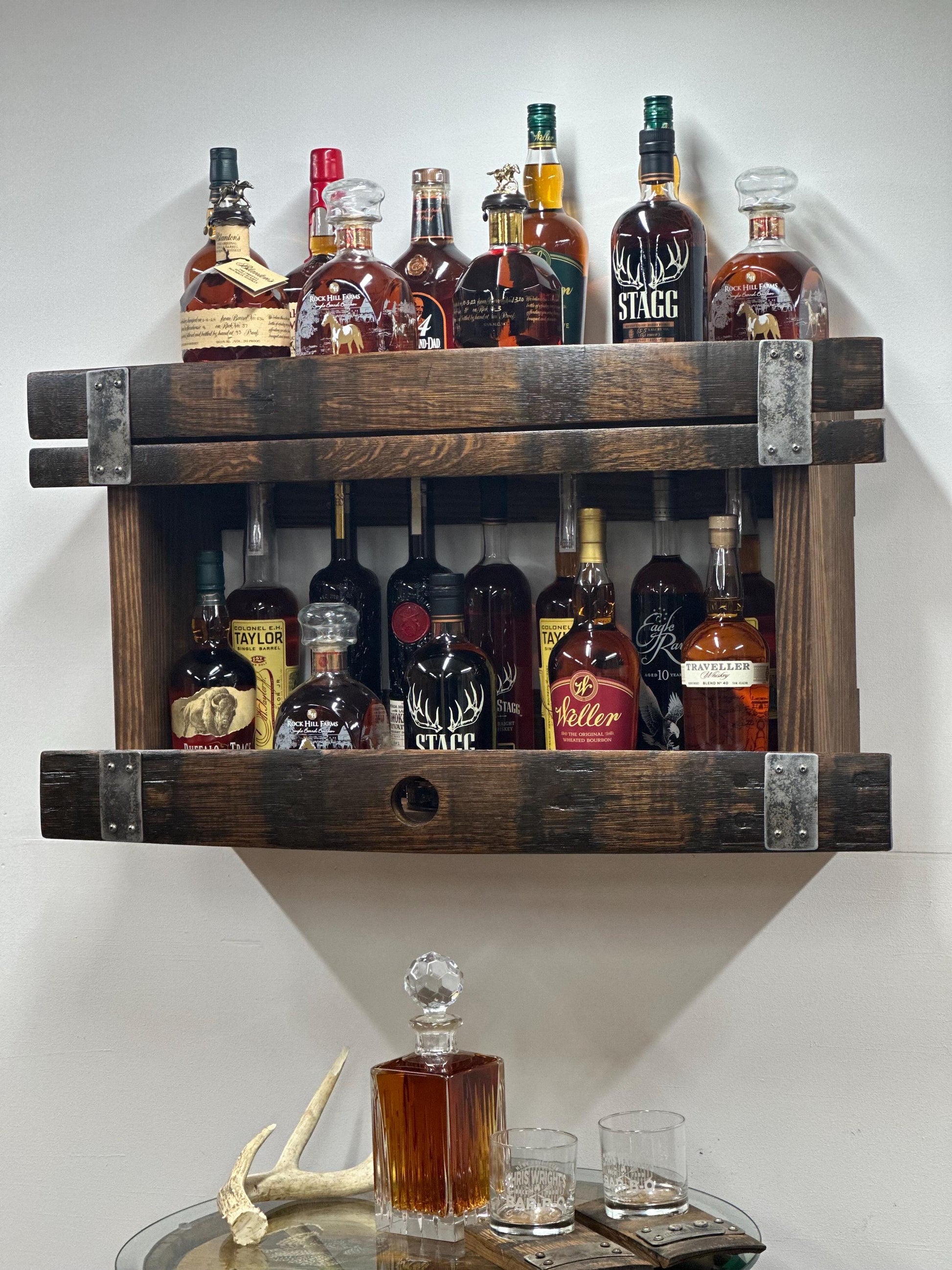 Bourbon Barrel Stave Bar